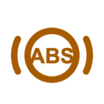 ABS warning symbol