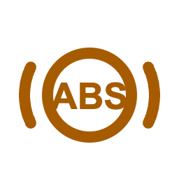 ABS warning symbol